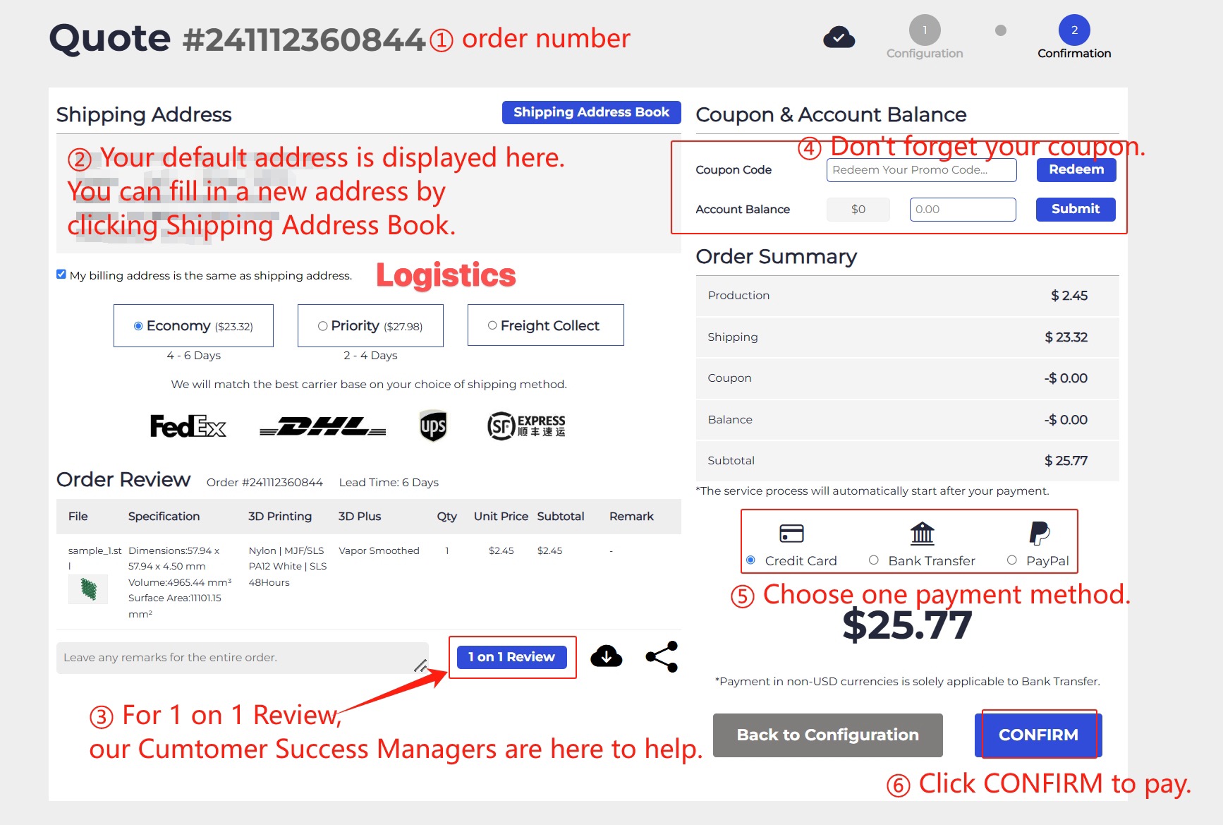 3dspro_squote_3d-Druck-Bestellinformationen